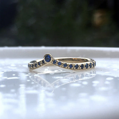 Natalie Sapphire Tiara Ring