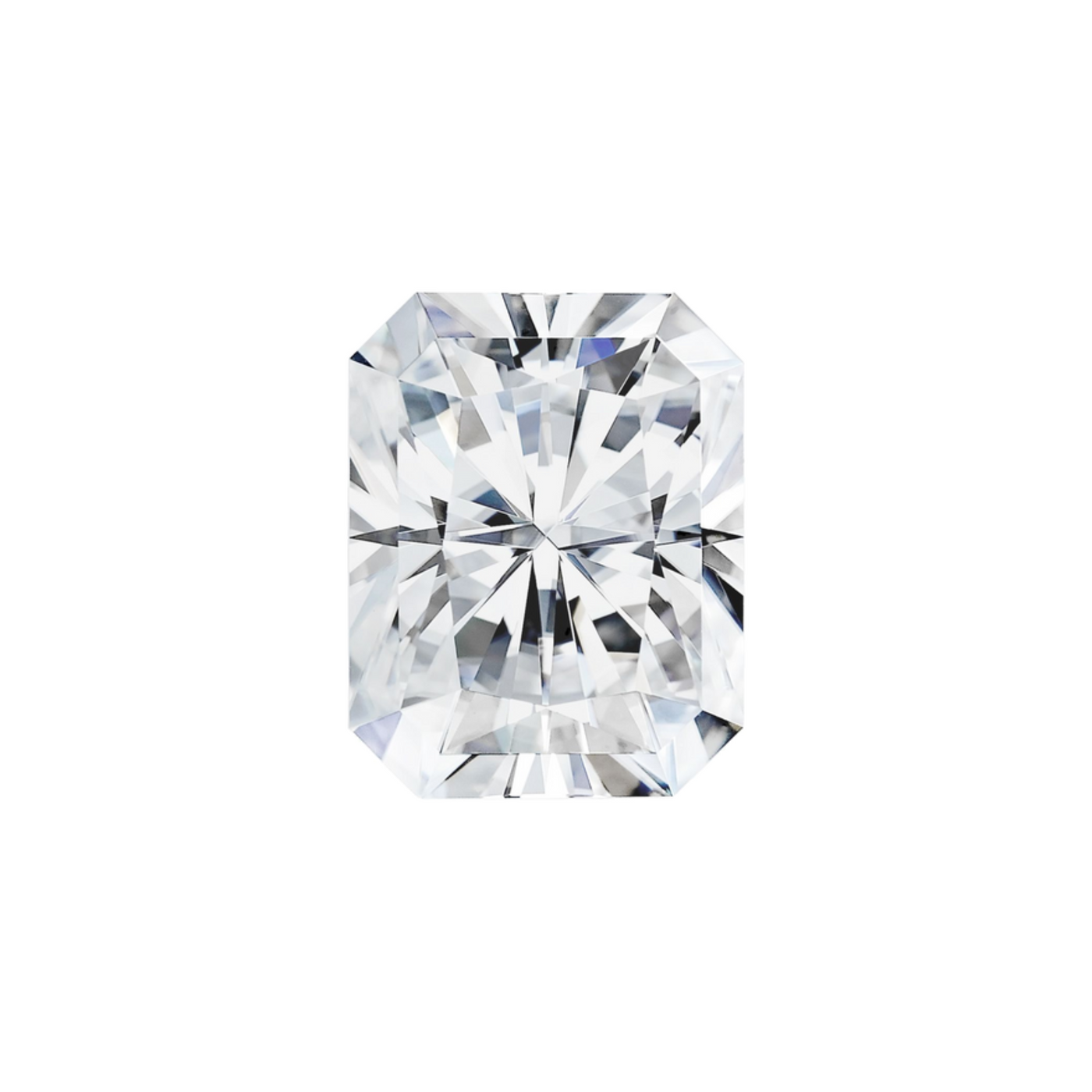 Colorless Moissanite ~ Radiant Cut