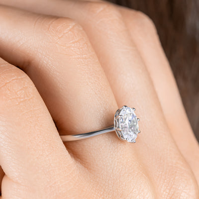 Annabelle ~ Oval Cut Ring