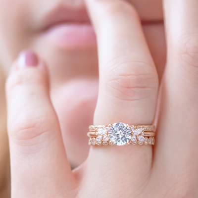 Blythe Brilliant Cut Engagement Ring