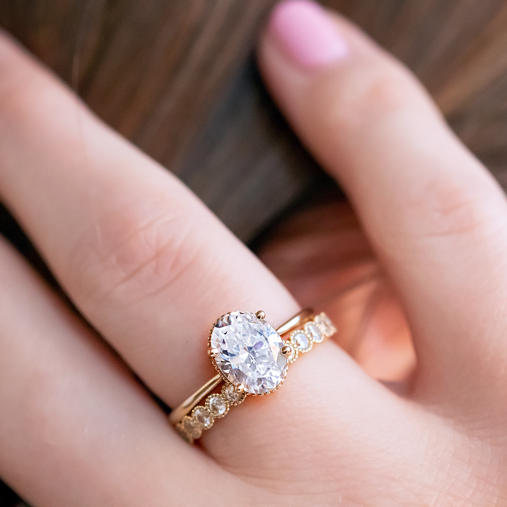 Clio Oval Cut Engagement Ring