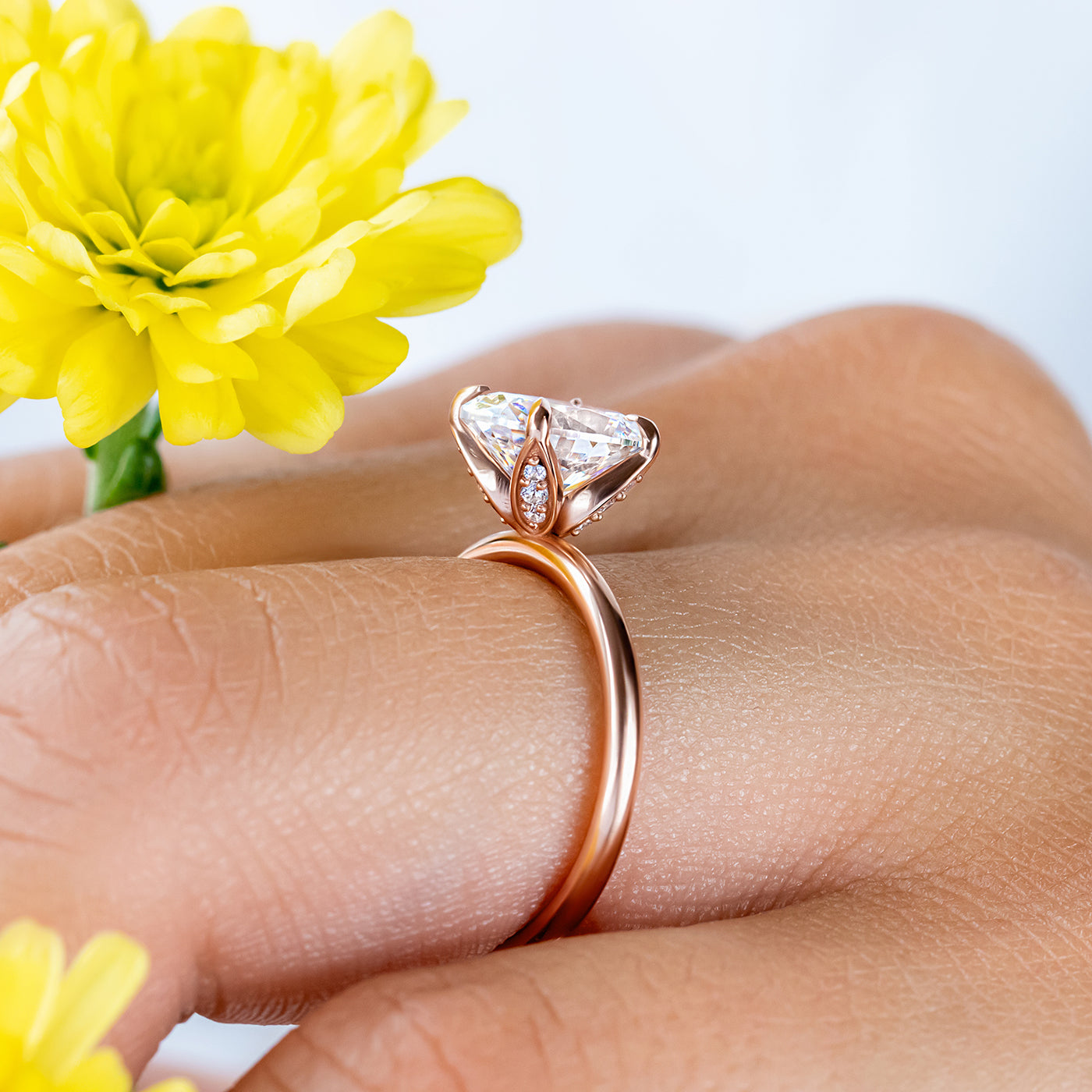 Evie ~ Petal Engagement Ring