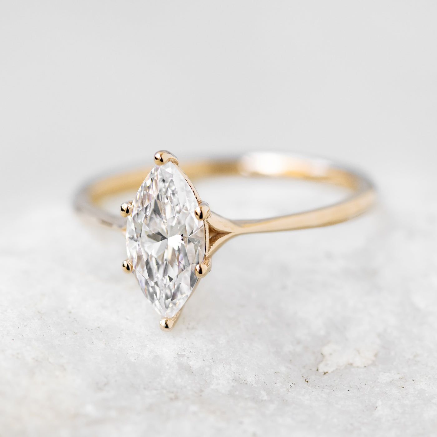 Clementine 6 ~ Marquise Cut Ring