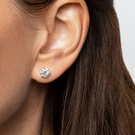 Martini Lab Grown Diamond Earrings - 1.0 Carat