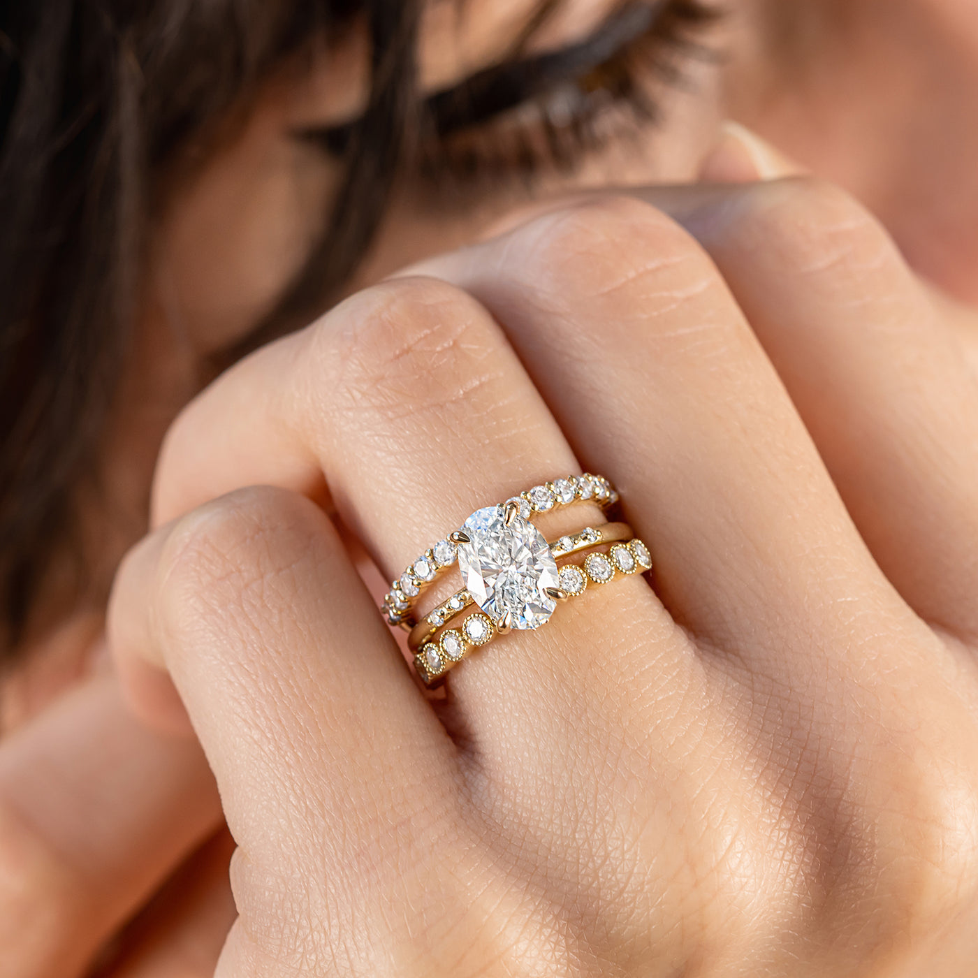 Avalon ~ Diamond Wedding Ring