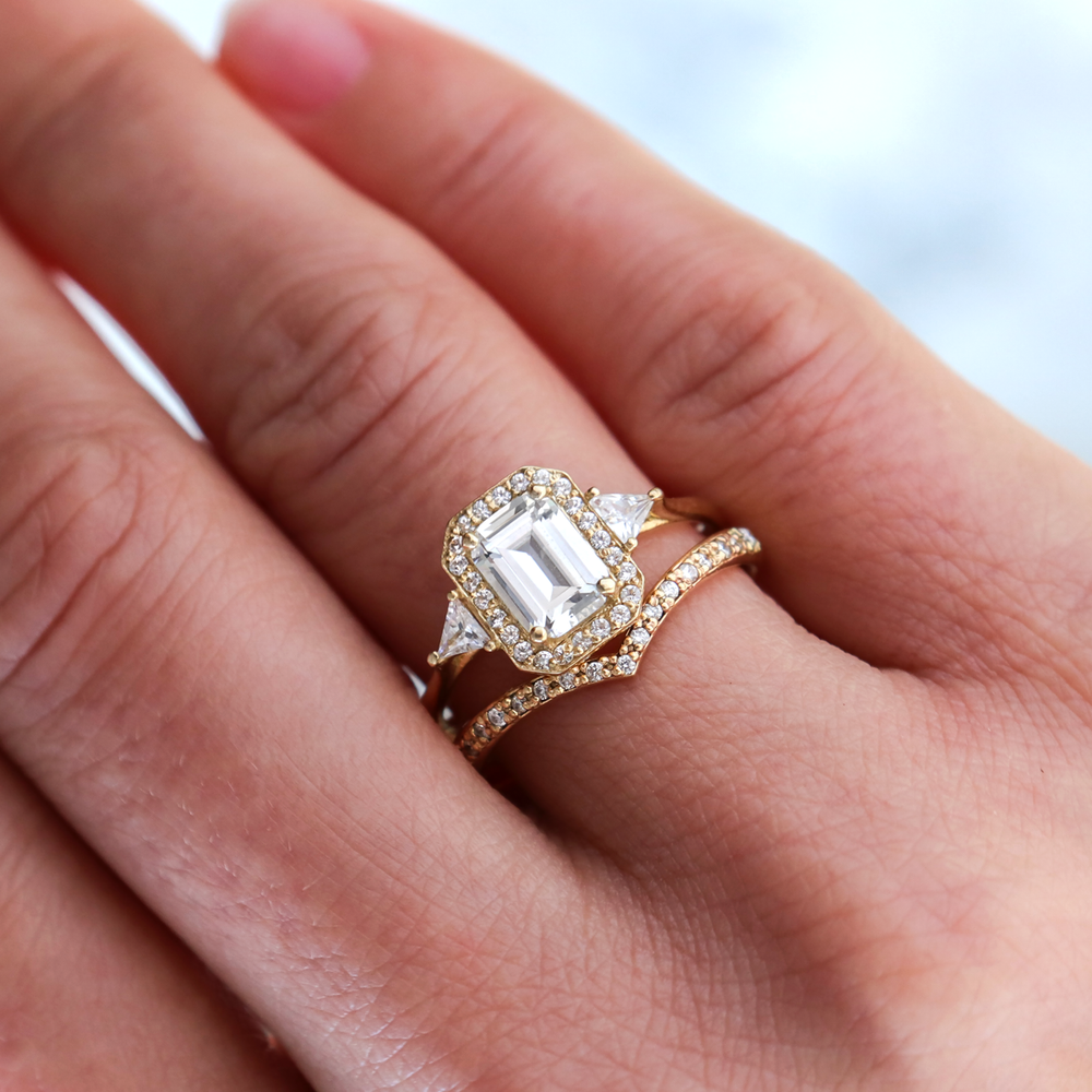 Francis ~ Halo Engagement Ring