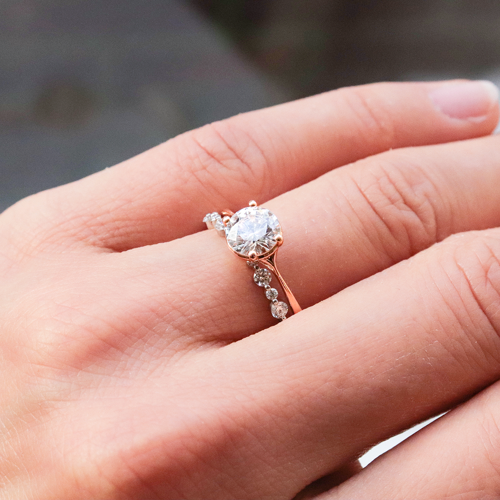 Clementine Solitaire Ethical Engagement Ring