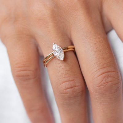 Clio Marquise Cut Solitaire Ring