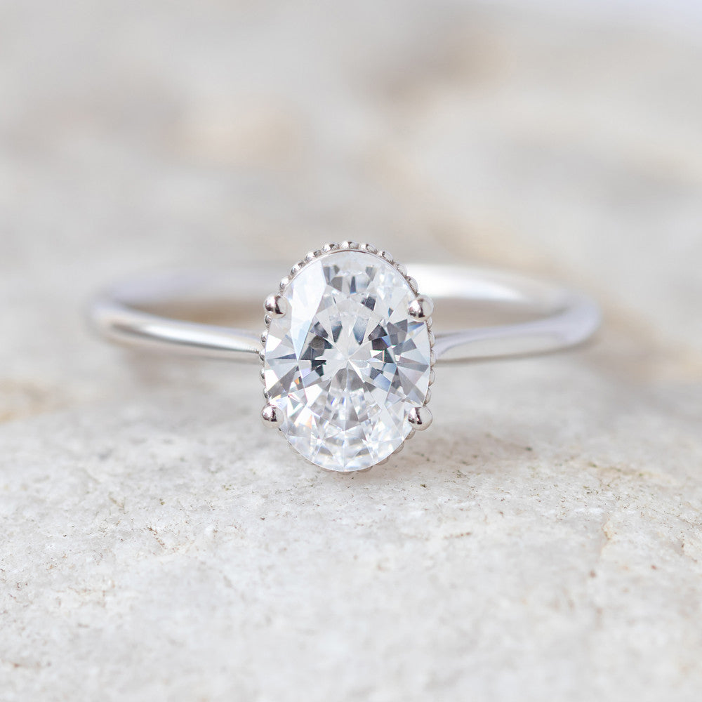 Clio Oval Cut Engagement Ring