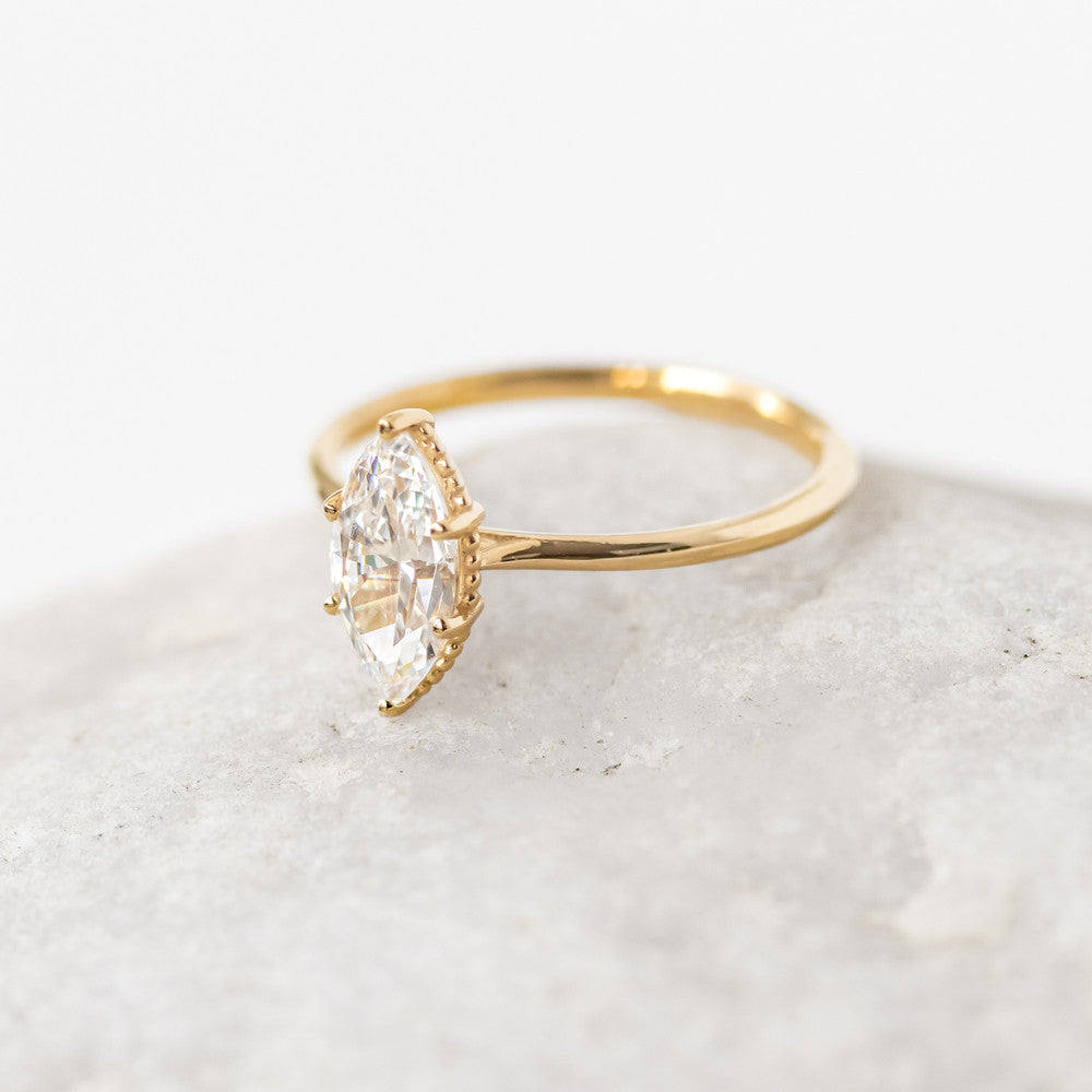 Clio Marquise Cut Solitaire Ring