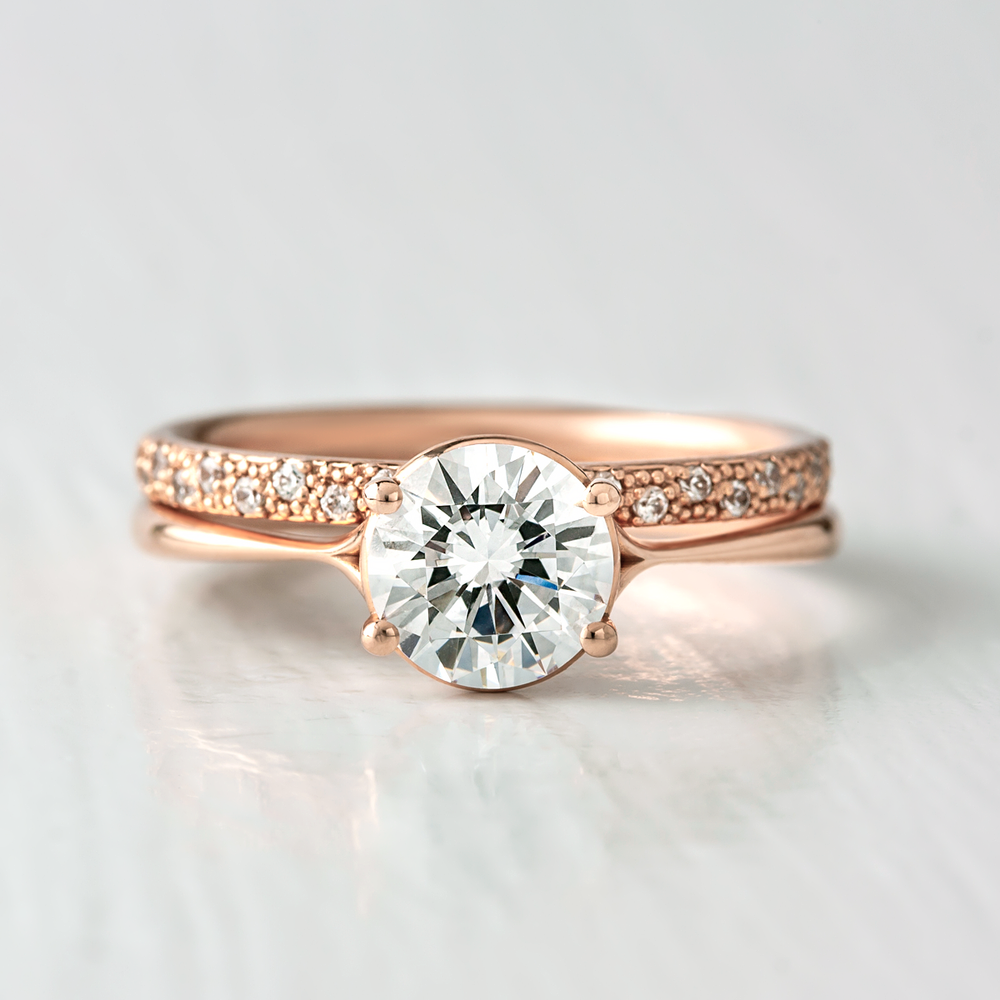 Chloe Petite Pave Ethical Diamond Ring