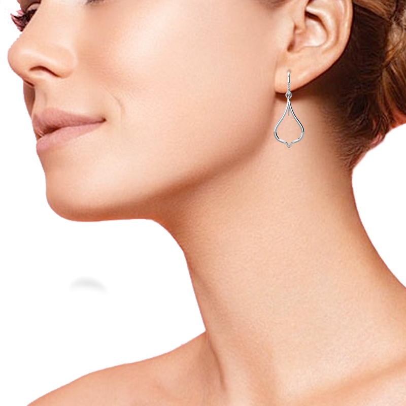 Iryna Diamond Drop Earrings
