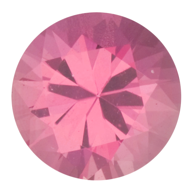 6mm Superior Round Genuine Pink Sapphire