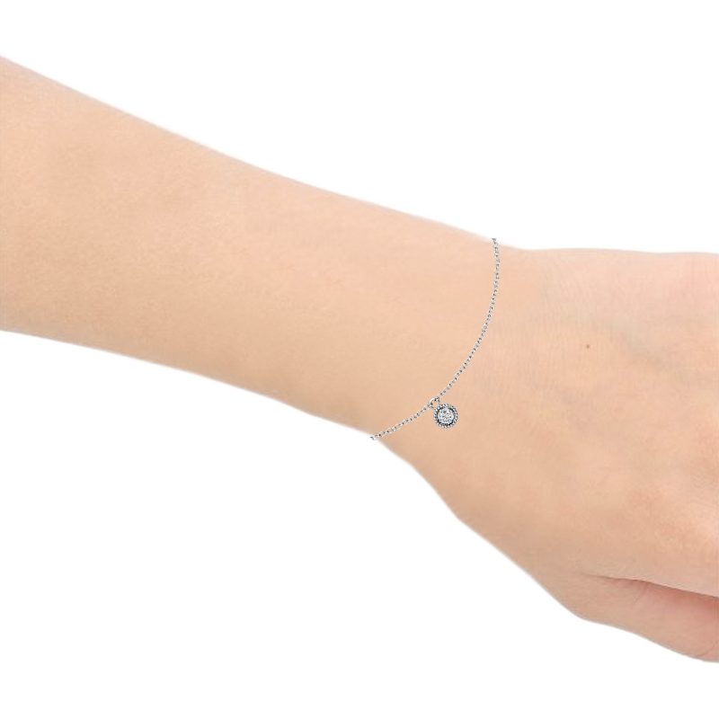 Tiny Dot Diamond Bracelet