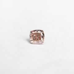 0.13ct 2.79x2.72x1.87mm GIA Fancy Orangy Pink Cushion Brilliant 🇦🇺 24100-01