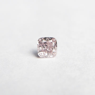 0.26ct 3.42x3.37x2.43mm GIA SI1 Fancy Purplish Pink Cushion Brilliant 🇦🇺 24102-01