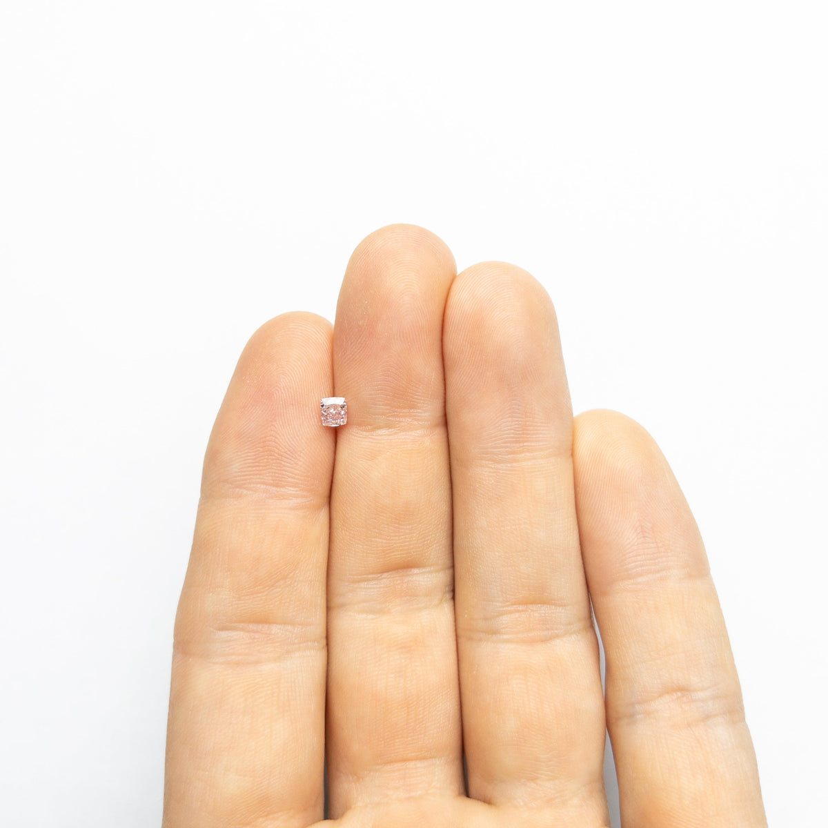 0.37ct 4.02x3.60x2.65mm GIA SI2 Fancy Pink Cushion Brilliant 🇦🇺 24141-01