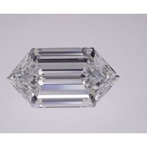 3.46ct ELONGATED HEXAGON Diamond - 500049778