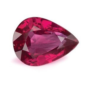 1.01ct PEAR Ruby - 595624