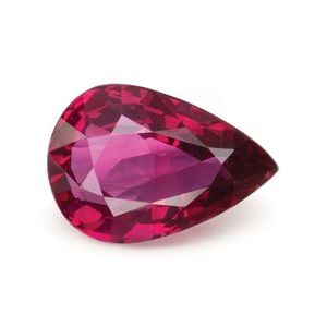1.02ct PEAR Ruby - 595625