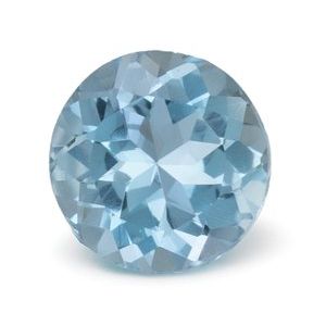 0.76ct ROUND Aquamarine - 500081894