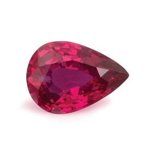 0.81ct PEAR Ruby - 500085507