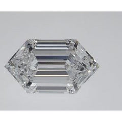 1.6ct ELONGATED HEXAGON Diamond - 500116245
