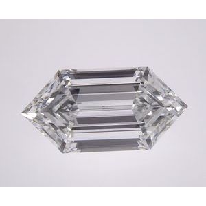 3.52ct ELONGATED HEXAGON Diamond - 500116157