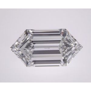 3.67ct ELONGATED HEXAGON Diamond - 500116155