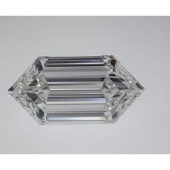 5.32ct ELONGATED HEXAGON Diamond - 500116147