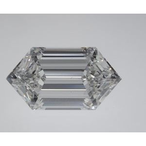 3.7ct ELONGATED HEXAGON Diamond - 500116154