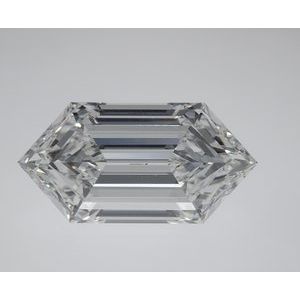 4.13ct ELONGATED HEXAGON Diamond - 500116148