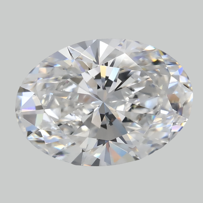 OVAL 4.06ct D VVS2 EXCELLENT D0D0104E5
