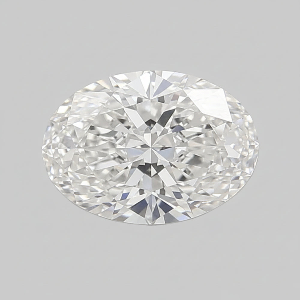 OVAL 3.53ct E VVS2 B027466C1 EXCELLENT