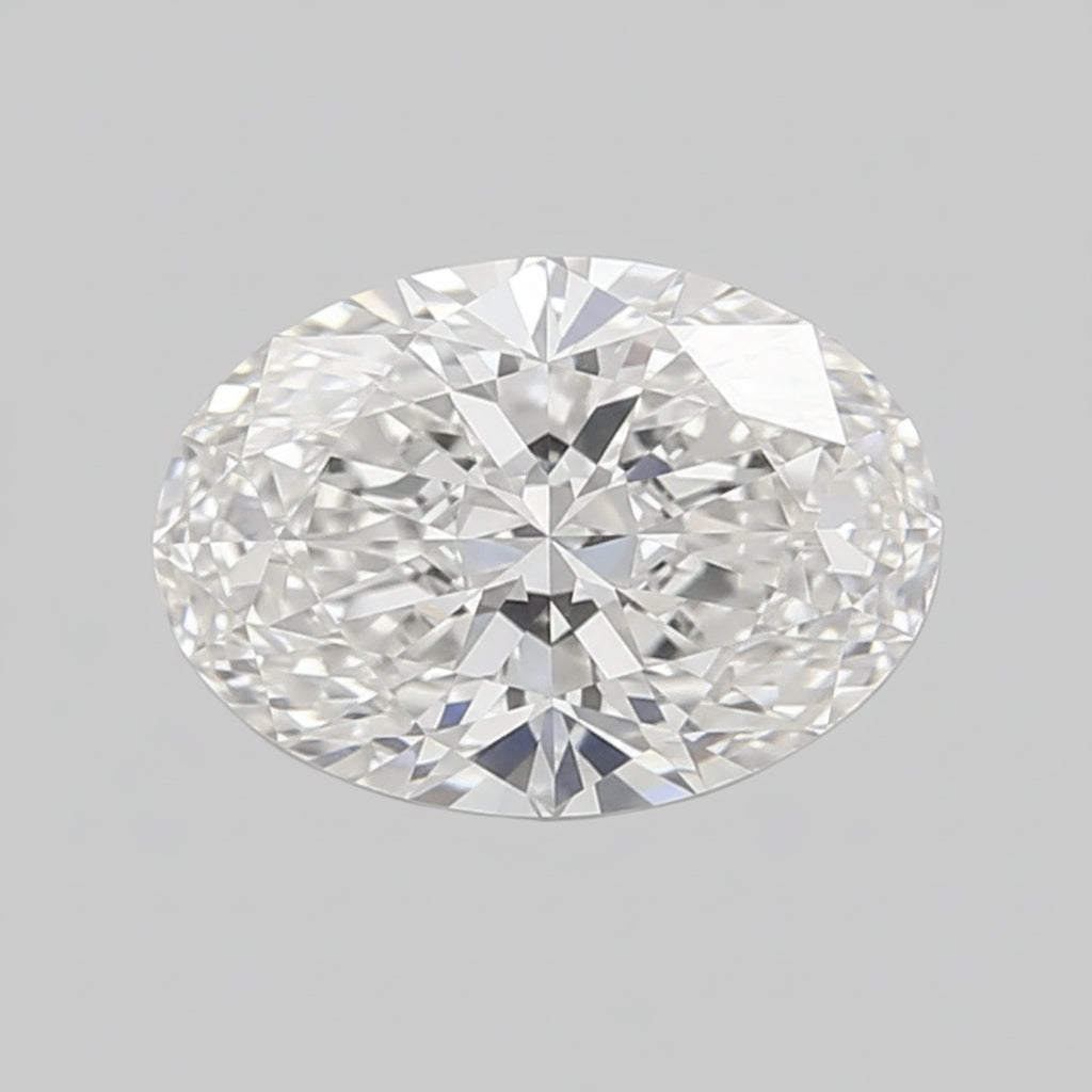 OVAL 3.53ct E VVS2 B027466C1 EXCELLENT