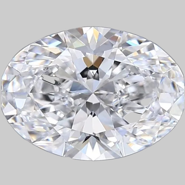 OVAL 2.02ct E VVS1 4CAA1363D EXCELLENT