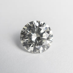2.01ct 8.07x8.01x5.03mm GIA SI1 Fancy Grey Round Brilliant 18868-01