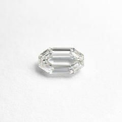 0.60ct 6.34x3.64x2.56mm SI1 H Cut Corner Rectangle Step Cut 19438-41