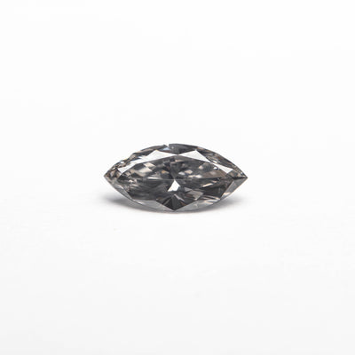 0.26ct 6.71x3.25x1.98mm Fancy Grey Marquise Brilliant 19923-40