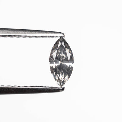 0.26ct 6.71x3.25x1.98mm Fancy Grey Marquise Brilliant 19923-40