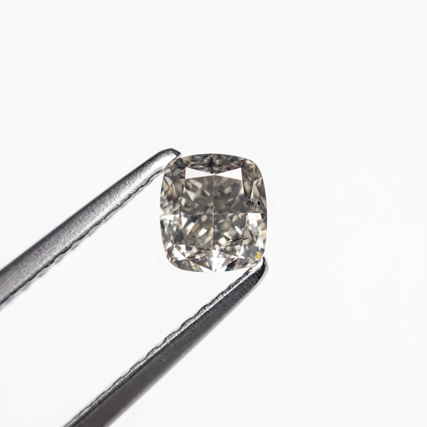 0.52ct 4.54x4.09x2.95mm Fancy Grey Cushion Brilliant 19923-42