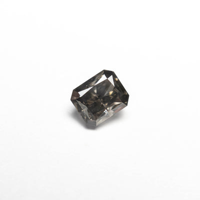 0.36ct 4.23x3.51x2.41mm Fancy Grey Cut Corner Rectangle Brilliant 19923-47
