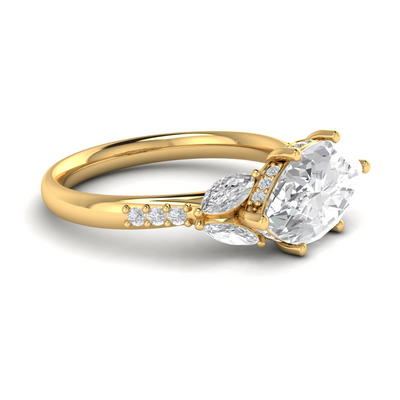 Custom East West Marquise