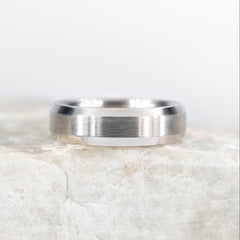 Theo 6mm ~ Beveled Edge Wedding Ring