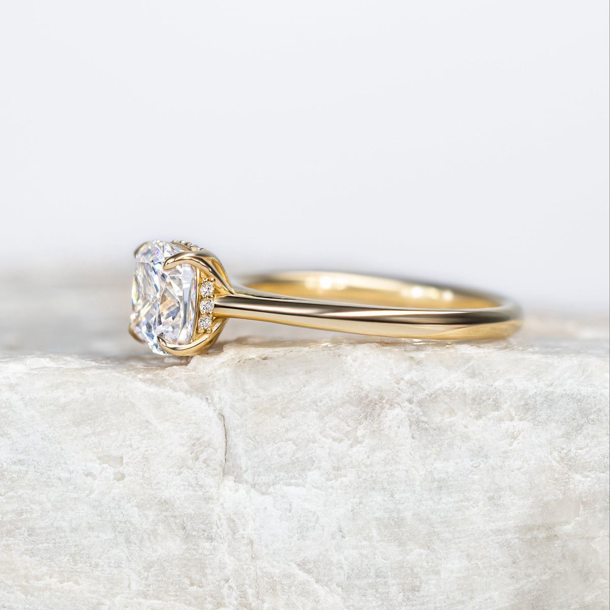 Stevie ~ Petal Engagement Ring