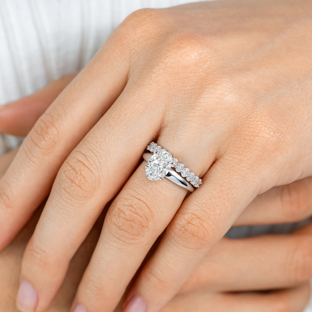 Sage ~ Diamond Ring