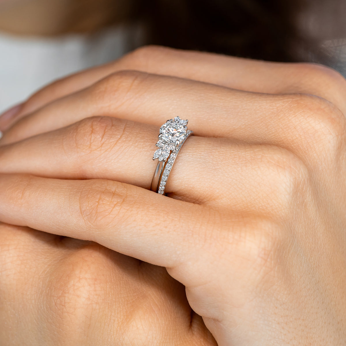 Blythe ~ Brilliant Cut Cluster Ring