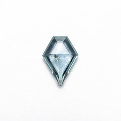 0.66ct 7.91x5.59x1.86mm Shield Rosecut Sapphire 22266-32