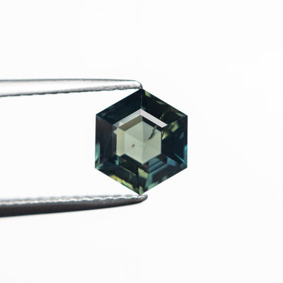 1.53ct 7.45x6.48x4.06mm Hexagon Step Cut Sapphire 22314-08