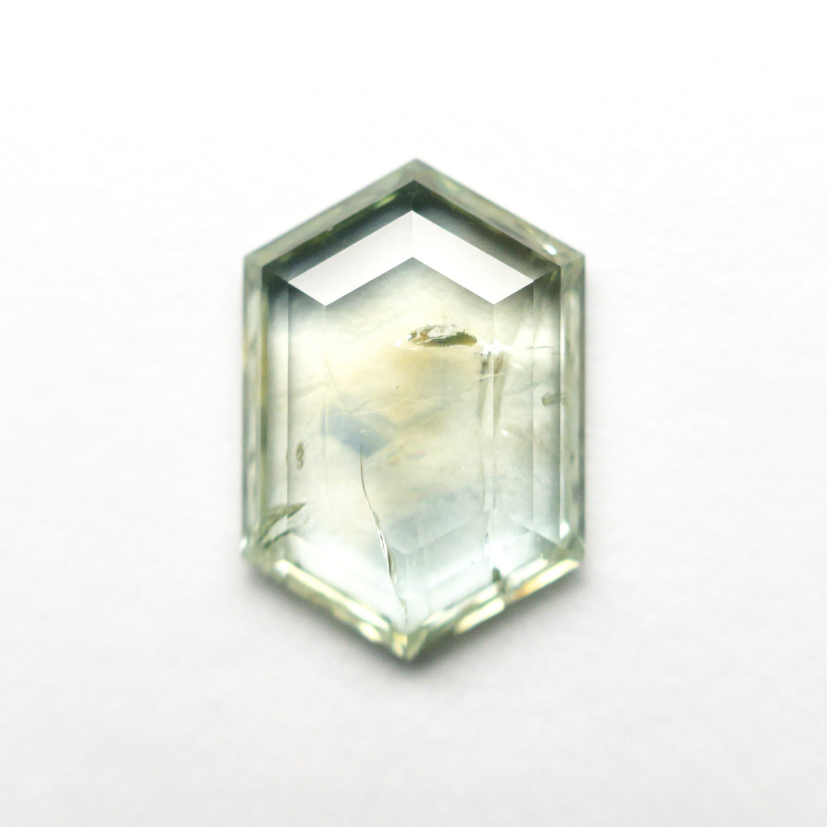 3.24ct 11.77x8.12x2.79mm Hexagon Step Cut Sapphire 22434-118